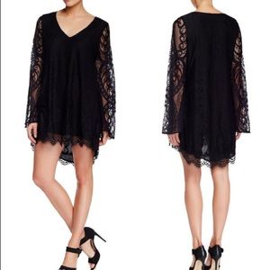 Lovers + Friends Holly Lace High Low Dress